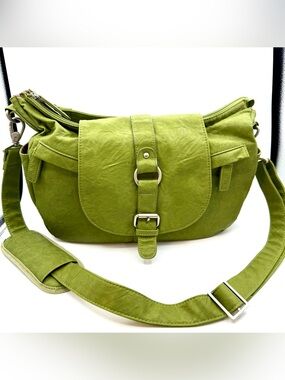 Kelly Moore B-Hobo Camera Bag Green Removable Insert DSLR